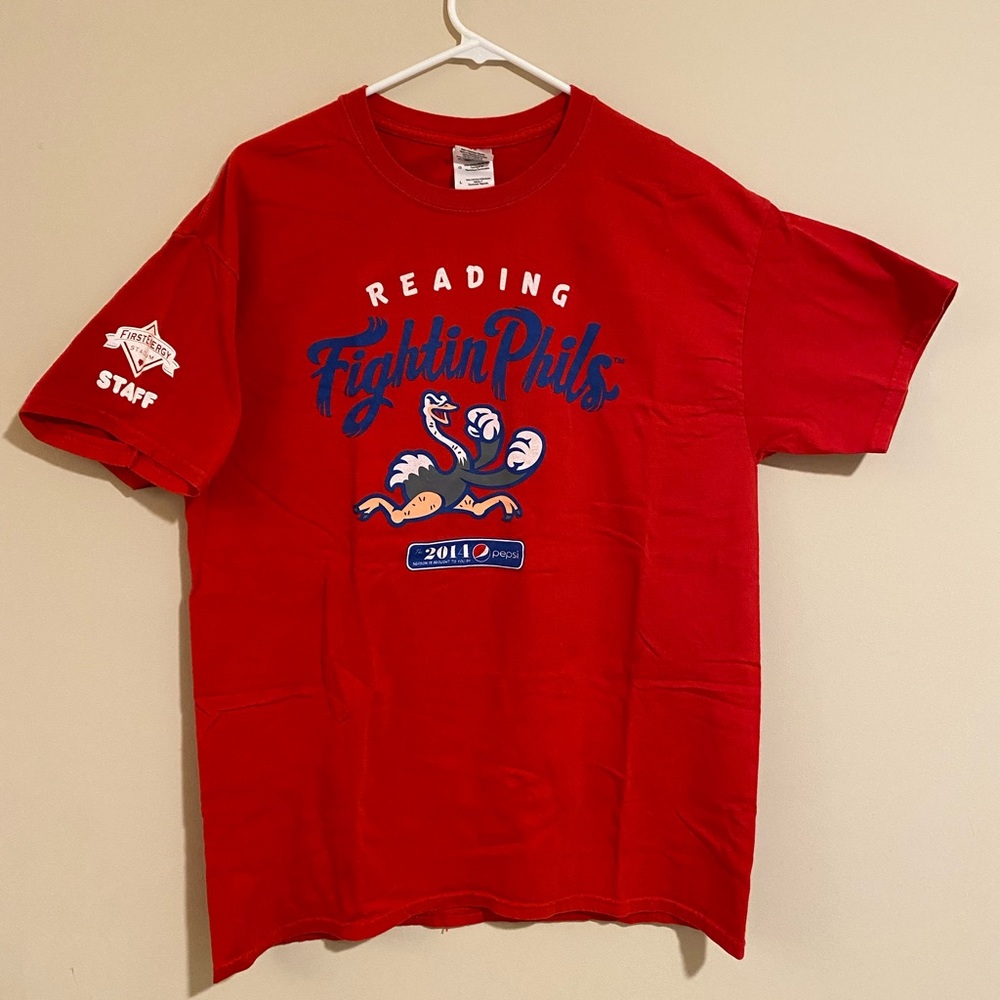 Reading Fighting Phils t-shirt minor league baseball